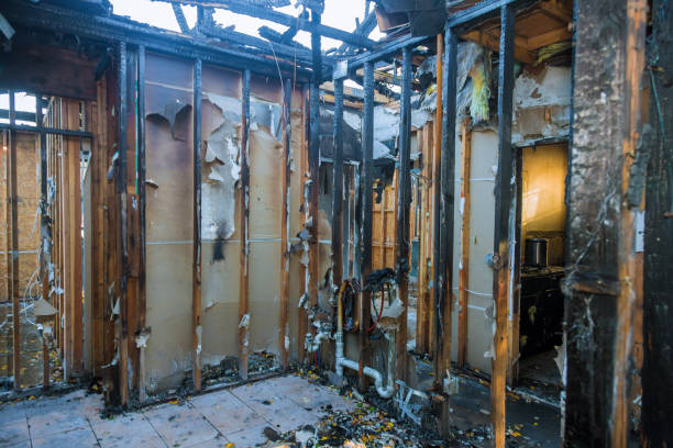 Professional Emergency Fire Cleanup technician working in Dallas, GA